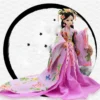 Chinese Vintage Princess BJD Doll Fullset