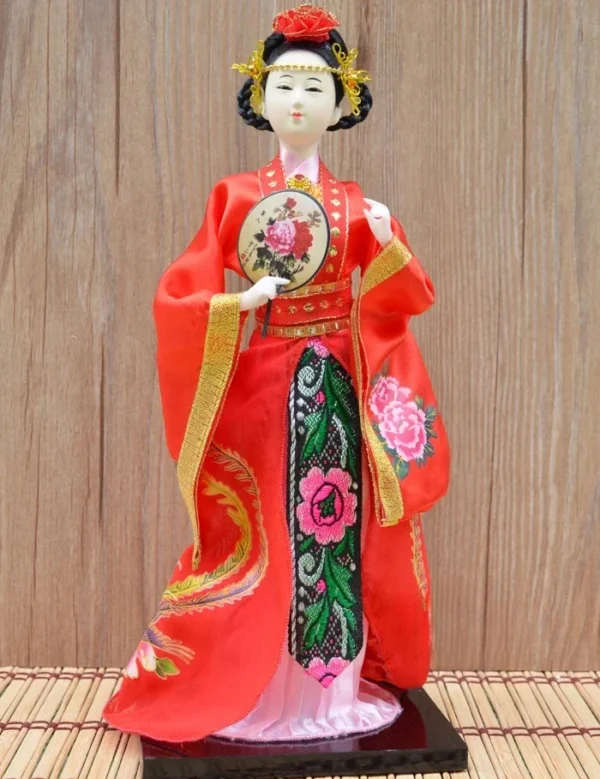 12 Inch Peking Opera Porcelain Doll