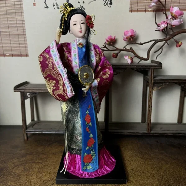 12 Inch Peking Opera Porcelain Doll