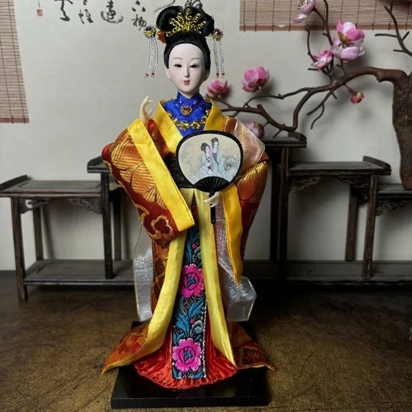 12 Inch Peking Opera Porcelain Doll