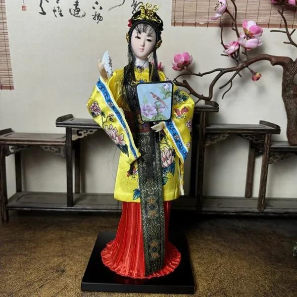 12 Inch Peking Opera Porcelain Doll
