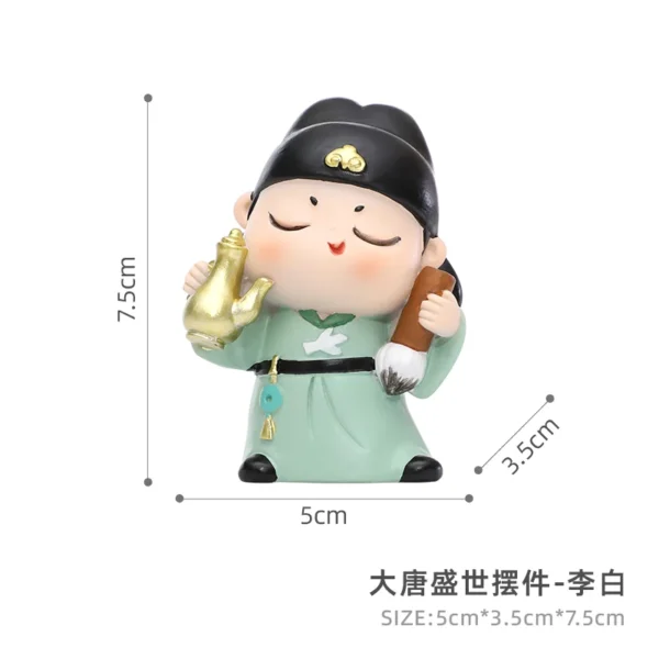 Chinese Datang Handmaiden Decoration Doll Souvenir