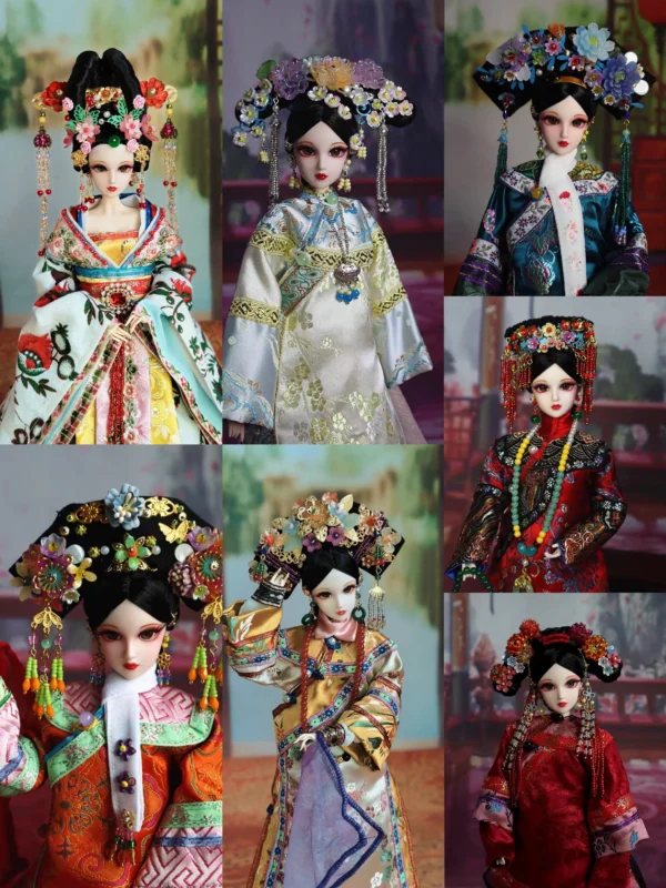 Chinese Costume BJD Doll with Clothes
